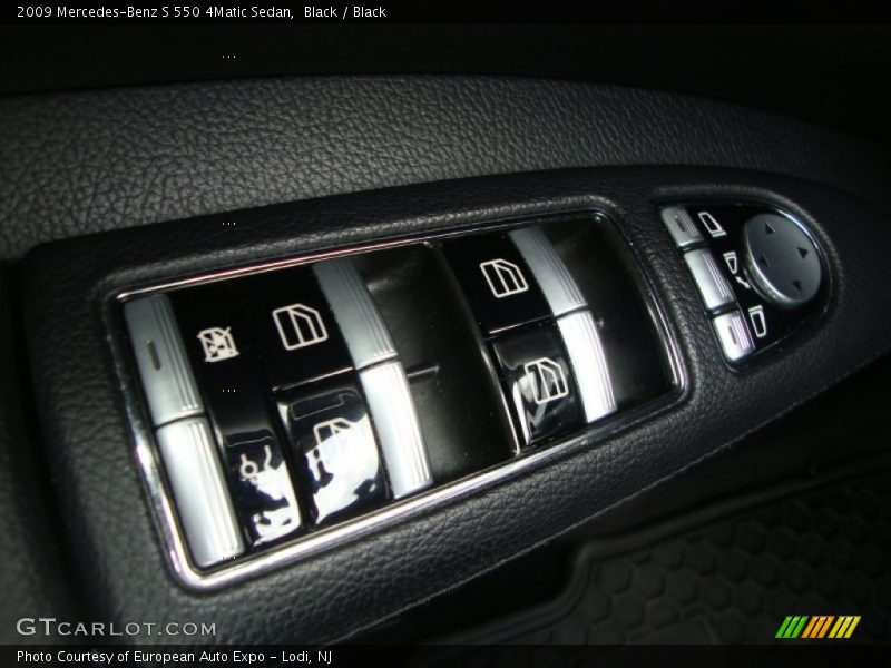Black / Black 2009 Mercedes-Benz S 550 4Matic Sedan