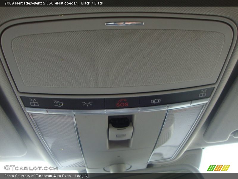 Black / Black 2009 Mercedes-Benz S 550 4Matic Sedan