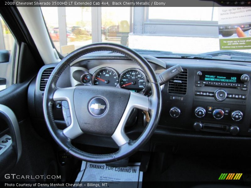 Dashboard of 2008 Silverado 3500HD LT Extended Cab 4x4
