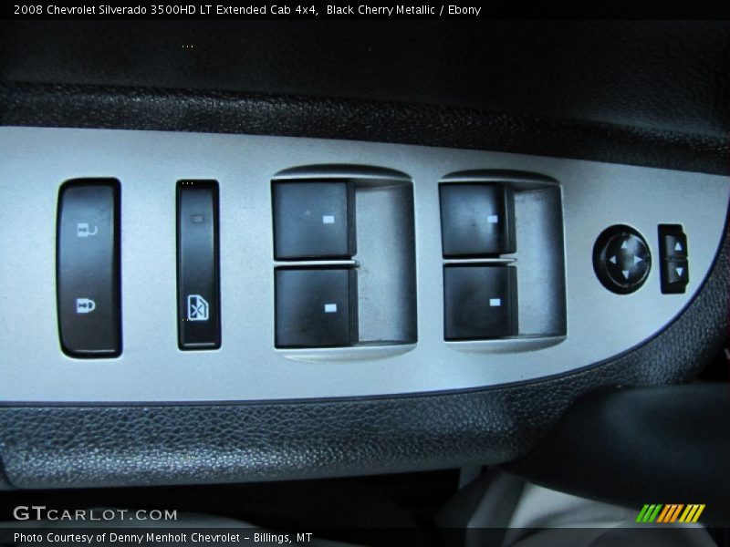 Black Cherry Metallic / Ebony 2008 Chevrolet Silverado 3500HD LT Extended Cab 4x4