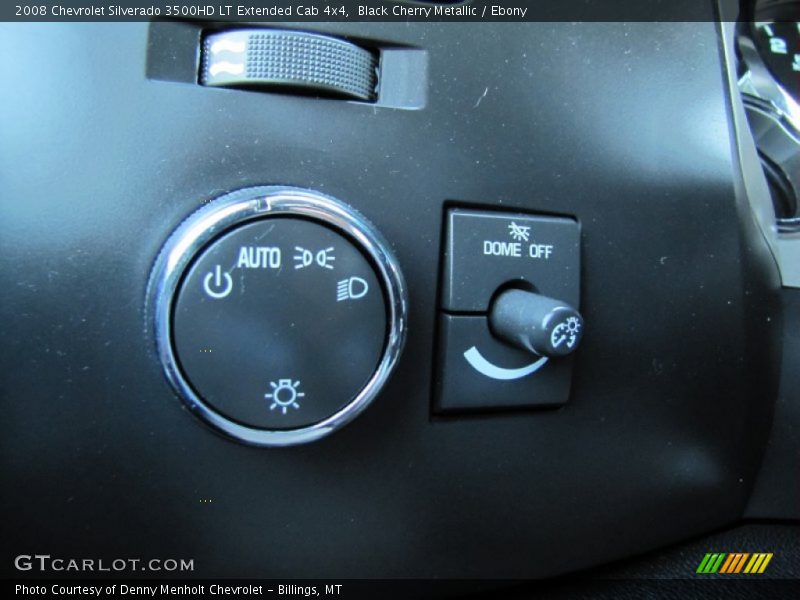 Black Cherry Metallic / Ebony 2008 Chevrolet Silverado 3500HD LT Extended Cab 4x4