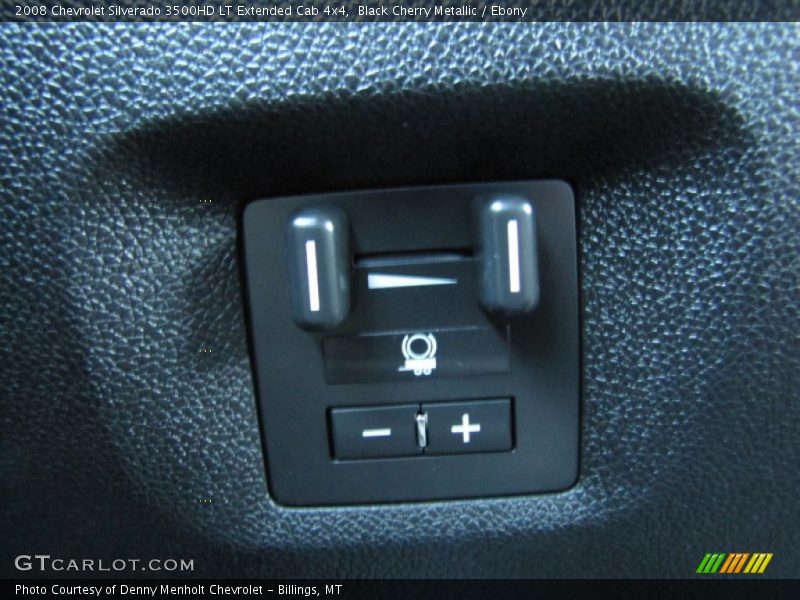 Black Cherry Metallic / Ebony 2008 Chevrolet Silverado 3500HD LT Extended Cab 4x4