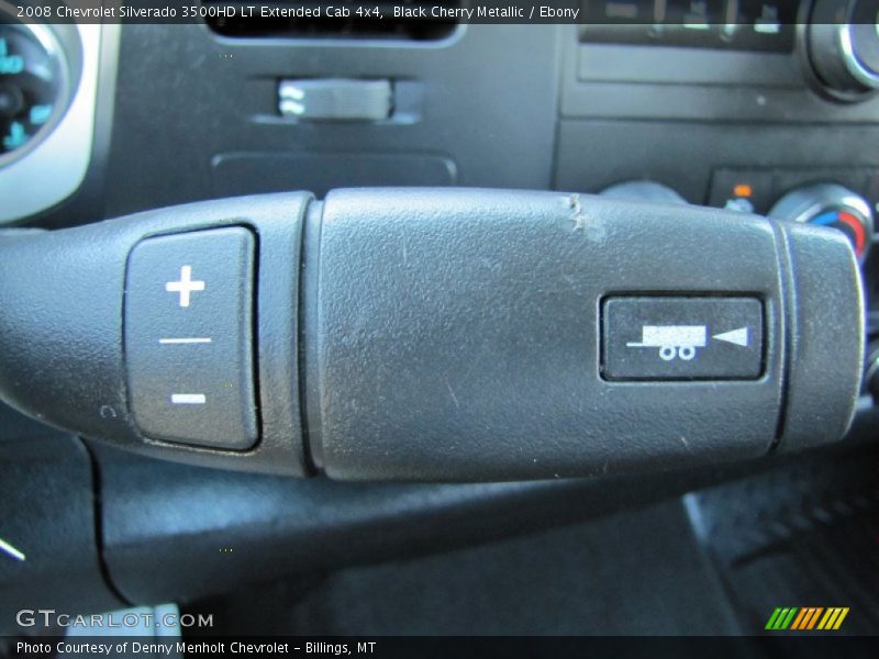 Black Cherry Metallic / Ebony 2008 Chevrolet Silverado 3500HD LT Extended Cab 4x4