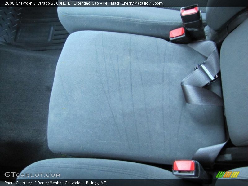 Black Cherry Metallic / Ebony 2008 Chevrolet Silverado 3500HD LT Extended Cab 4x4