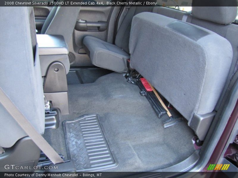 Black Cherry Metallic / Ebony 2008 Chevrolet Silverado 3500HD LT Extended Cab 4x4