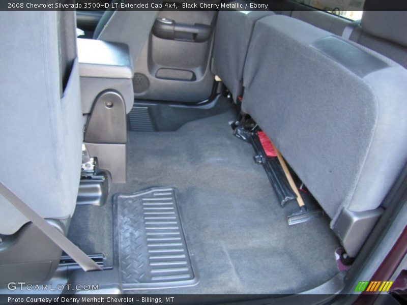Black Cherry Metallic / Ebony 2008 Chevrolet Silverado 3500HD LT Extended Cab 4x4