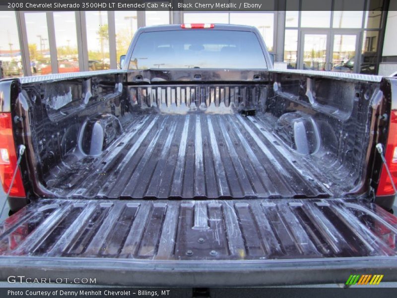 Black Cherry Metallic / Ebony 2008 Chevrolet Silverado 3500HD LT Extended Cab 4x4