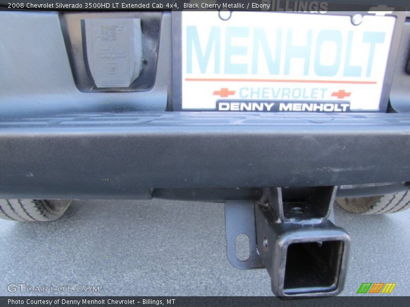 Black Cherry Metallic / Ebony 2008 Chevrolet Silverado 3500HD LT Extended Cab 4x4