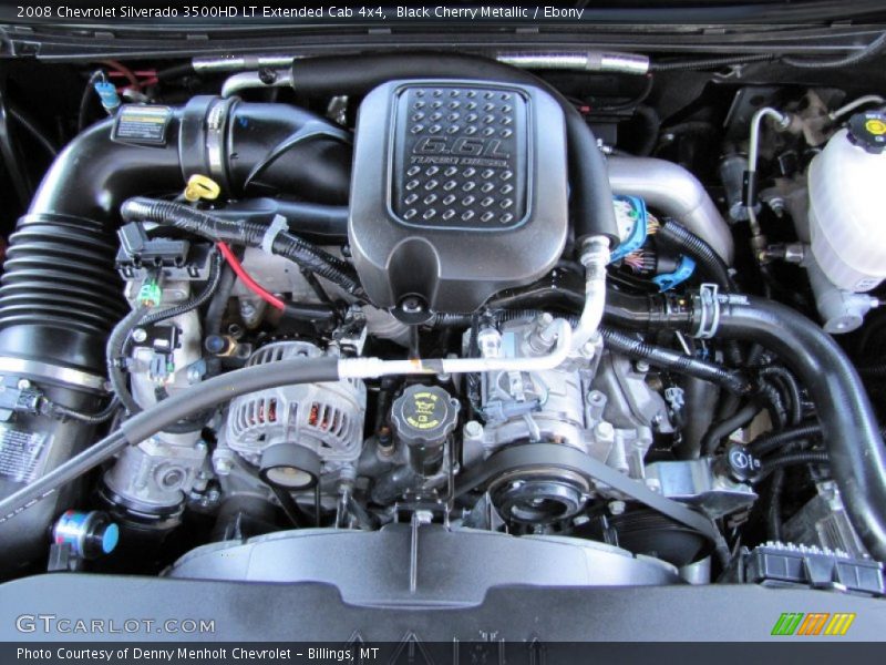  2008 Silverado 3500HD LT Extended Cab 4x4 Engine - 6.6 Liter OHV 32-Valve Duramax Turbo Diesel V8