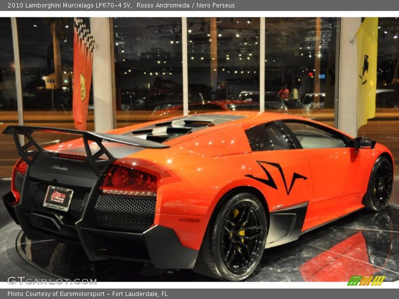  2010 Murcielago LP670-4 SV Rosso Andromeda