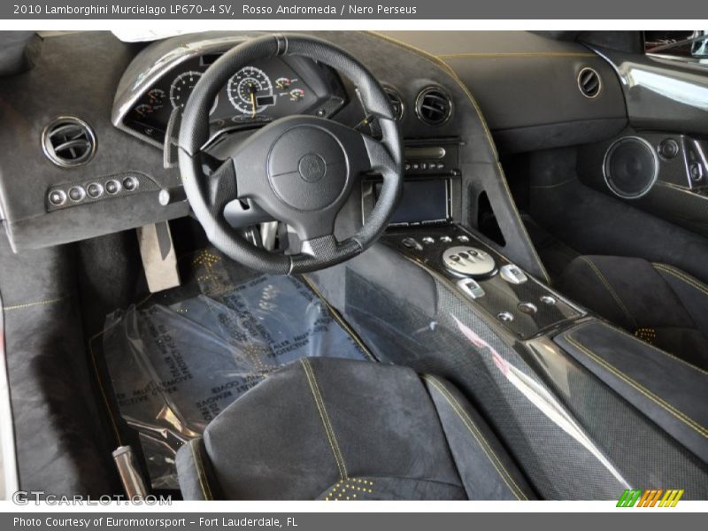 Dashboard of 2010 Murcielago LP670-4 SV