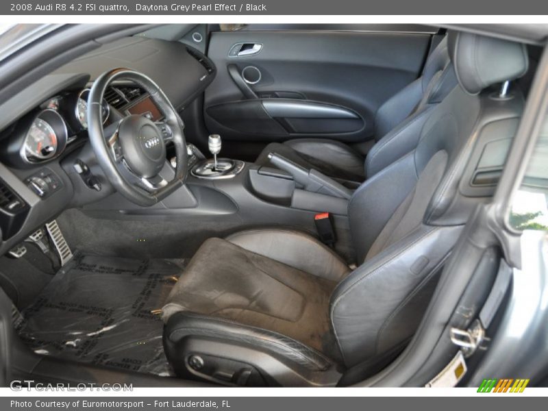  2008 R8 4.2 FSI quattro Black Interior