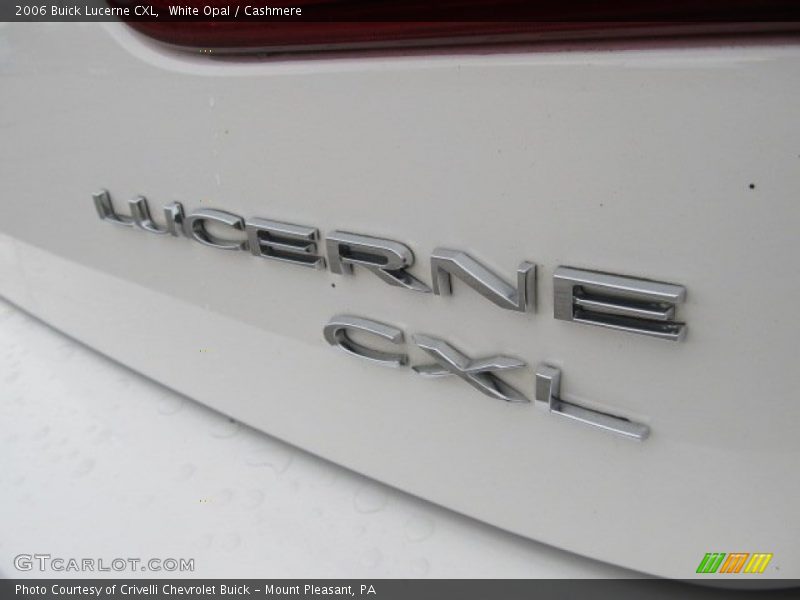 White Opal / Cashmere 2006 Buick Lucerne CXL