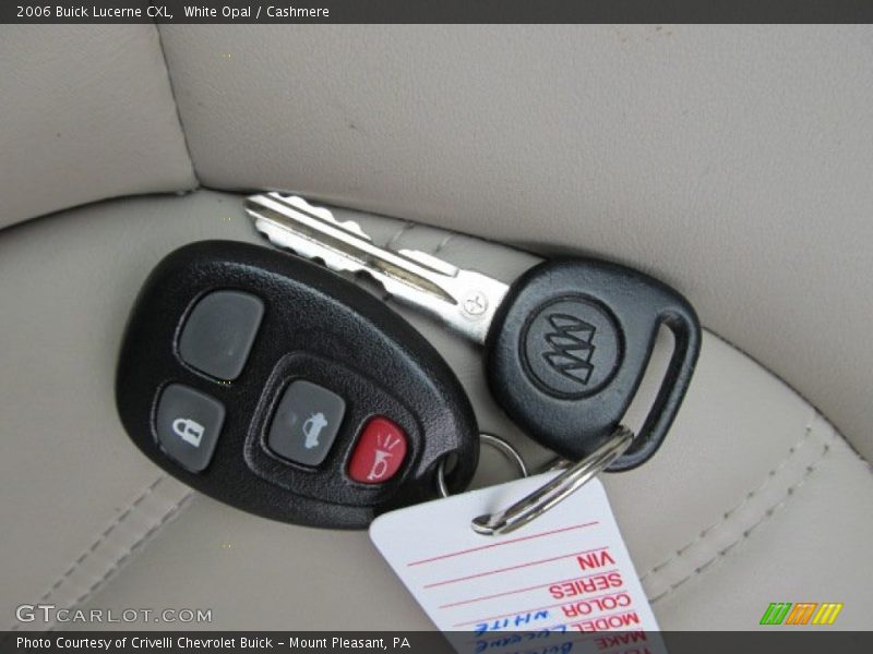 White Opal / Cashmere 2006 Buick Lucerne CXL