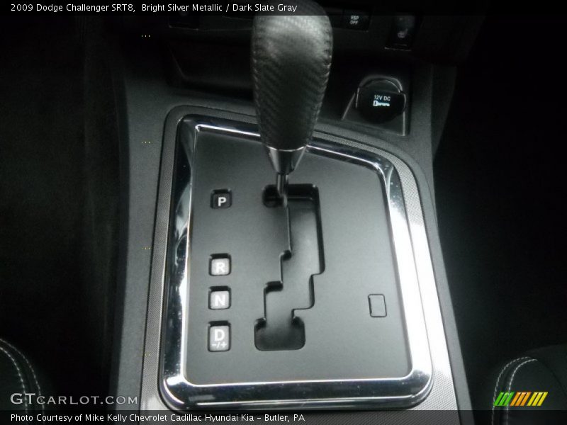 Bright Silver Metallic / Dark Slate Gray 2009 Dodge Challenger SRT8