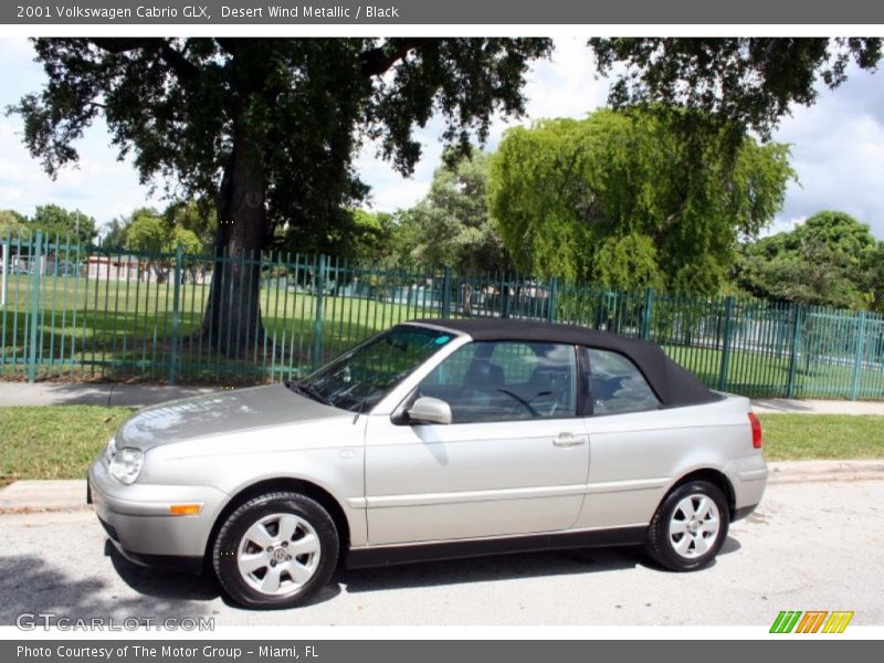 Desert Wind Metallic / Black 2001 Volkswagen Cabrio GLX