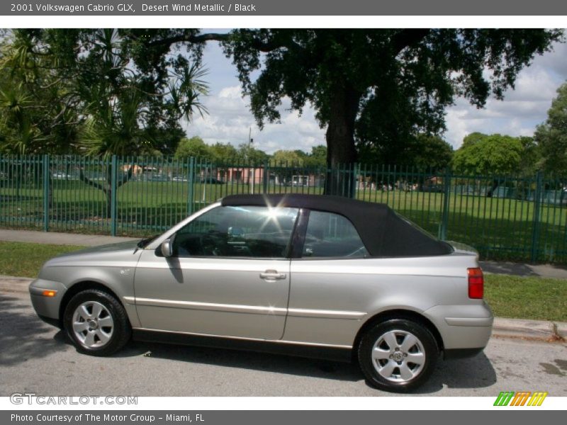 Desert Wind Metallic / Black 2001 Volkswagen Cabrio GLX