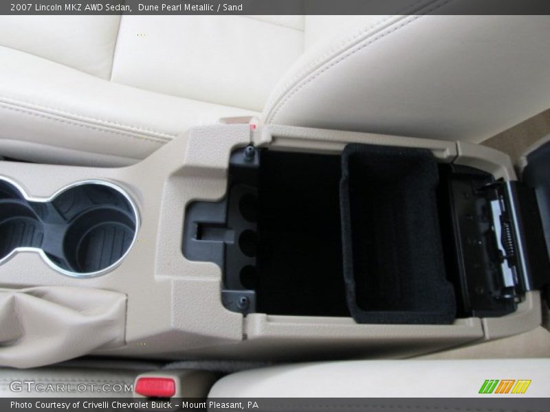 Dune Pearl Metallic / Sand 2007 Lincoln MKZ AWD Sedan