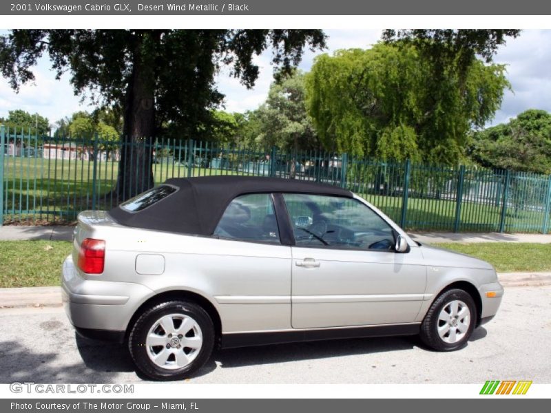 Desert Wind Metallic / Black 2001 Volkswagen Cabrio GLX