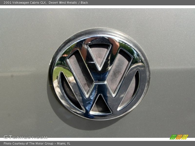 Desert Wind Metallic / Black 2001 Volkswagen Cabrio GLX