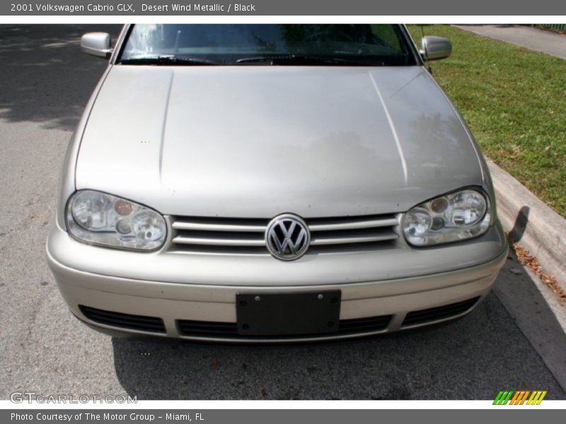 Desert Wind Metallic / Black 2001 Volkswagen Cabrio GLX