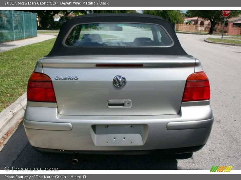 Desert Wind Metallic / Black 2001 Volkswagen Cabrio GLX
