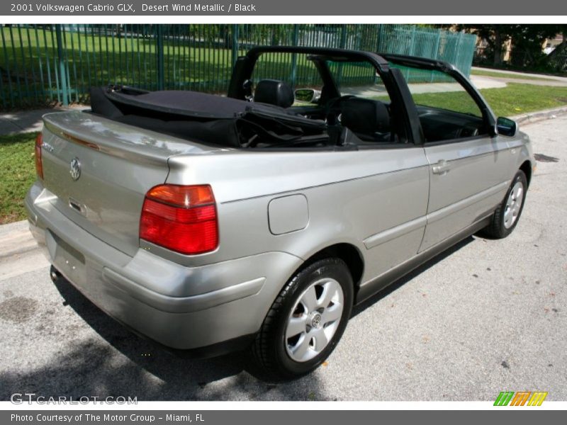 Desert Wind Metallic / Black 2001 Volkswagen Cabrio GLX
