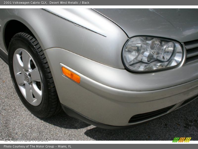 Desert Wind Metallic / Black 2001 Volkswagen Cabrio GLX