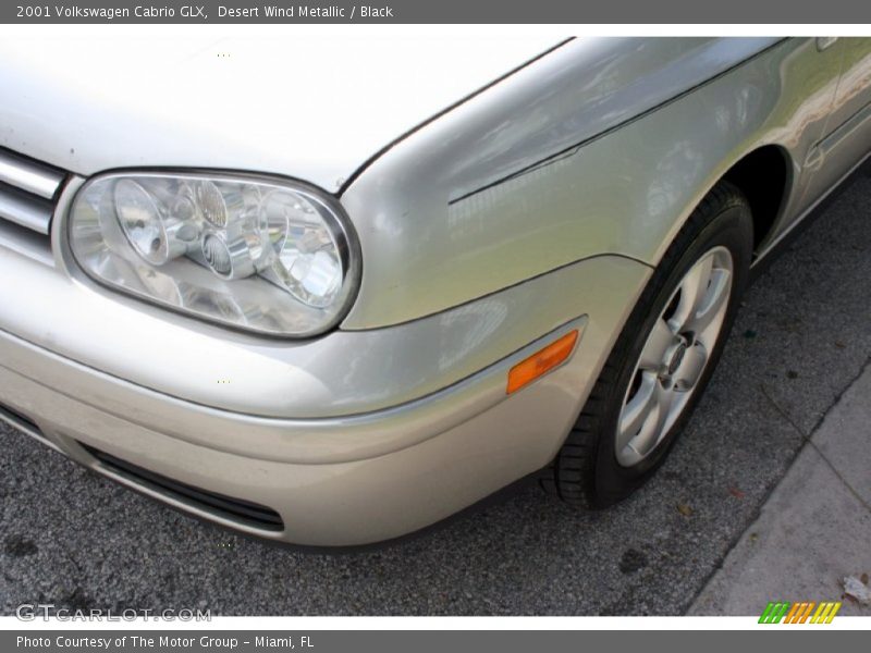 Desert Wind Metallic / Black 2001 Volkswagen Cabrio GLX