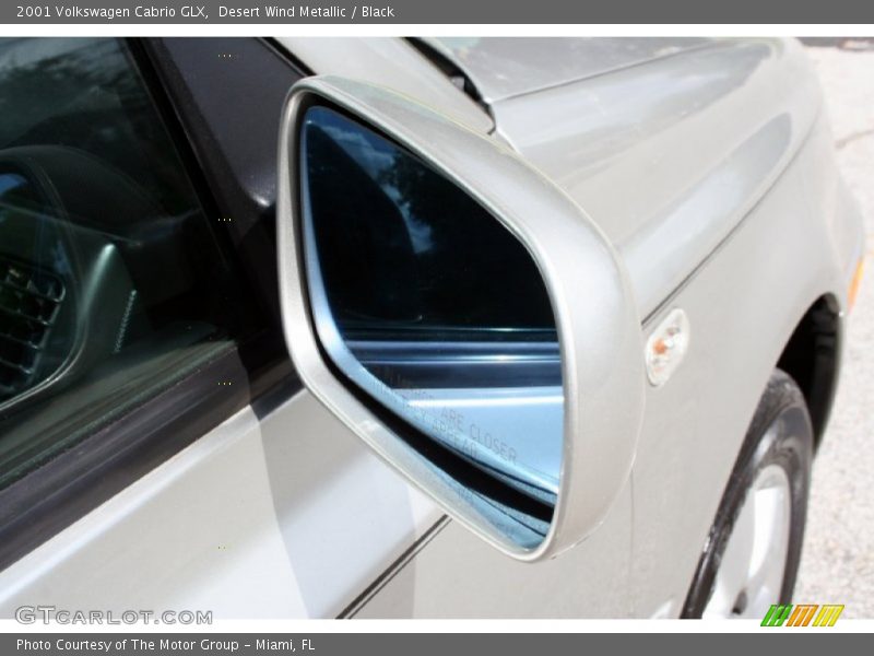 Desert Wind Metallic / Black 2001 Volkswagen Cabrio GLX