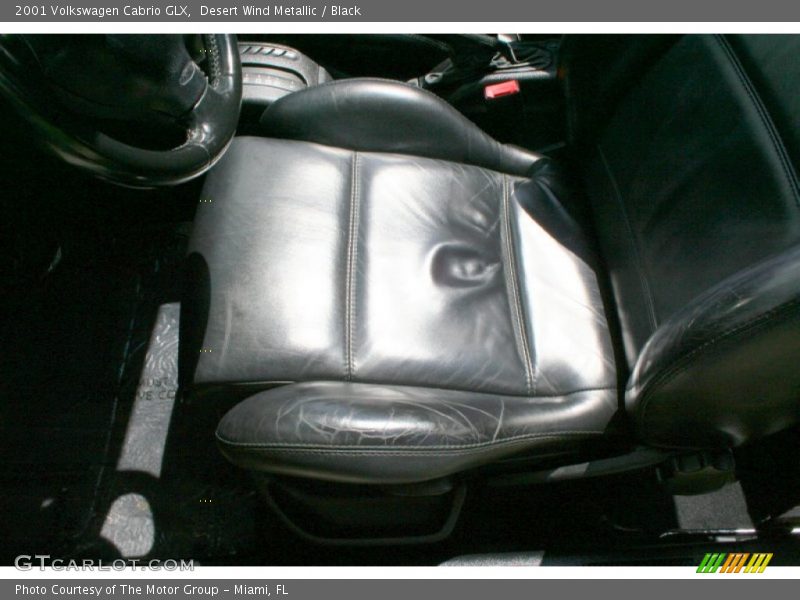 Desert Wind Metallic / Black 2001 Volkswagen Cabrio GLX