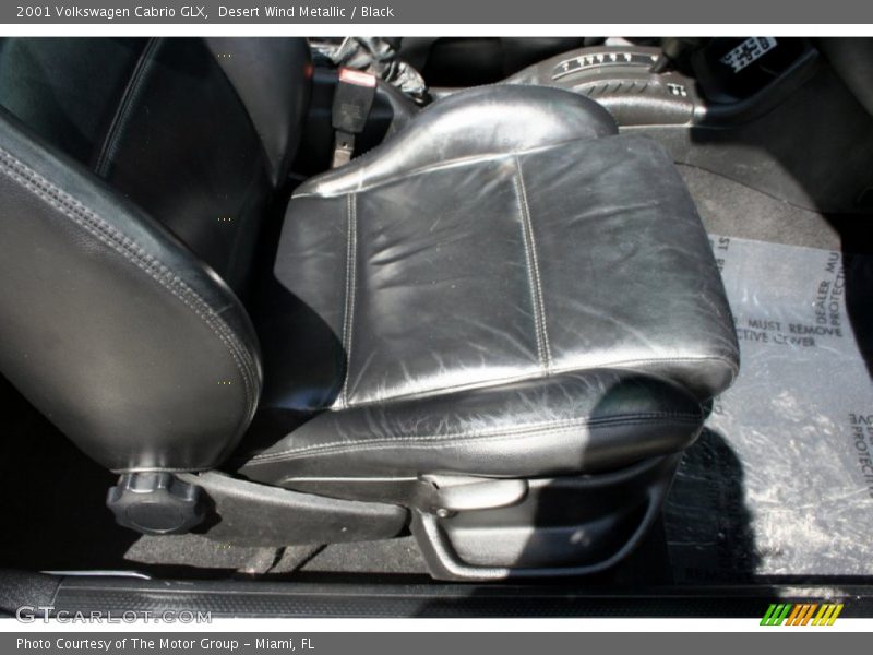 Desert Wind Metallic / Black 2001 Volkswagen Cabrio GLX