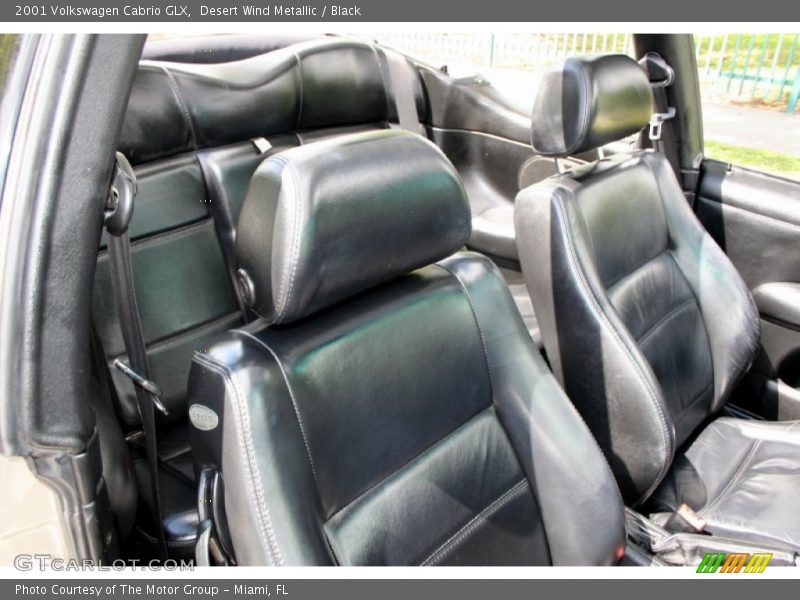 Desert Wind Metallic / Black 2001 Volkswagen Cabrio GLX