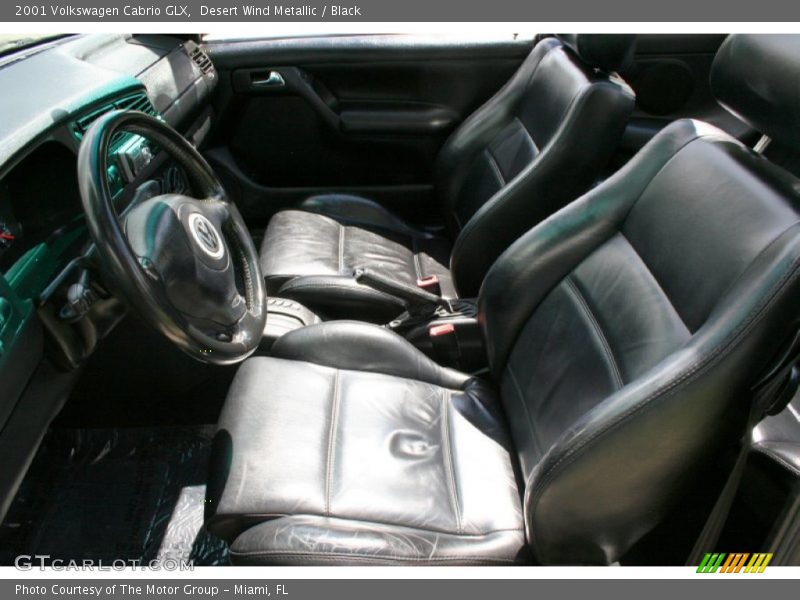 Desert Wind Metallic / Black 2001 Volkswagen Cabrio GLX