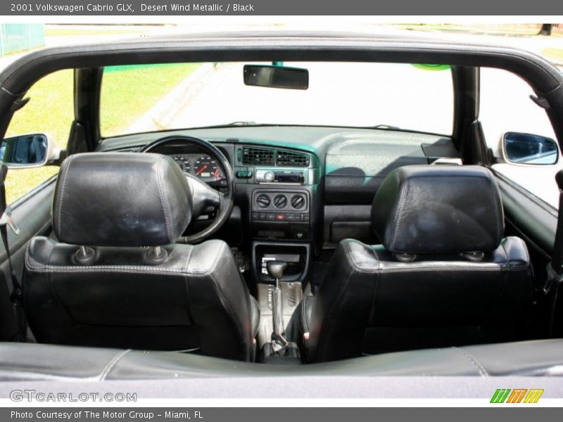 Desert Wind Metallic / Black 2001 Volkswagen Cabrio GLX