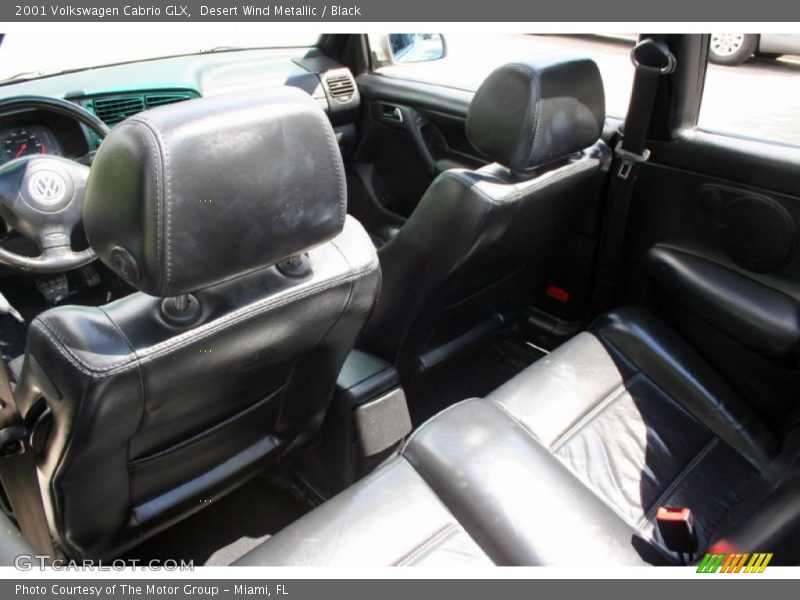 Desert Wind Metallic / Black 2001 Volkswagen Cabrio GLX