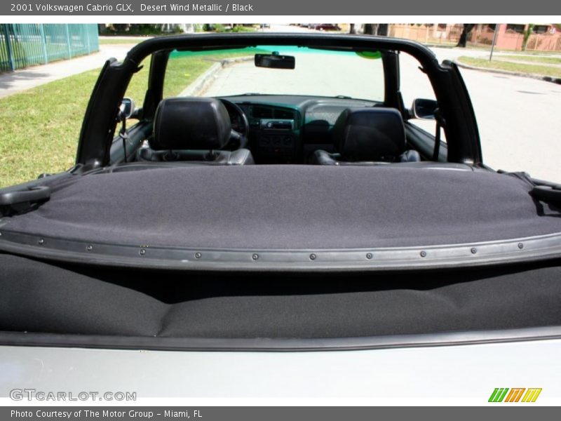 Desert Wind Metallic / Black 2001 Volkswagen Cabrio GLX
