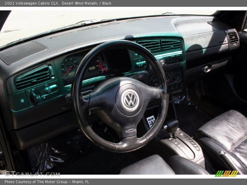 Desert Wind Metallic / Black 2001 Volkswagen Cabrio GLX