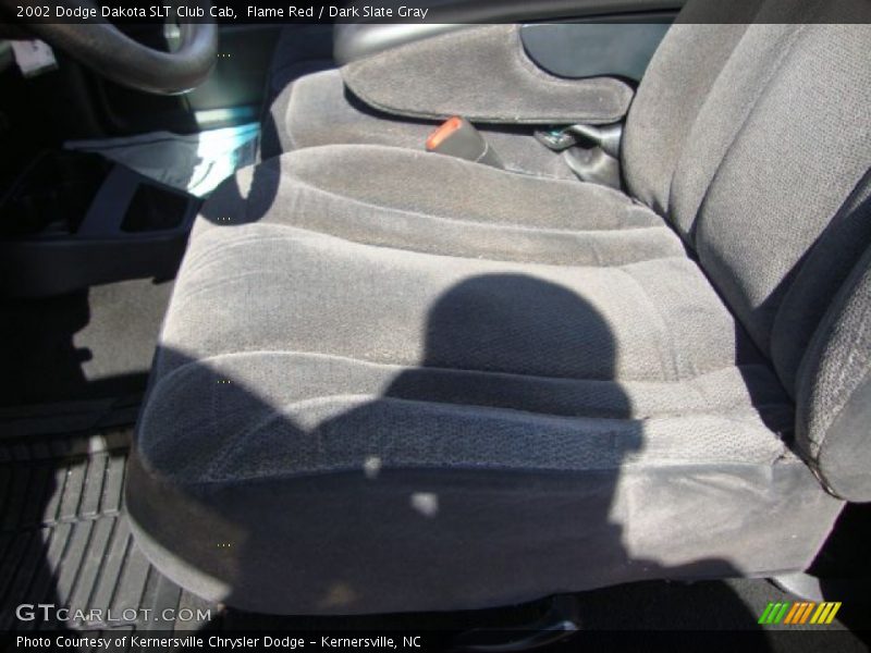 Flame Red / Dark Slate Gray 2002 Dodge Dakota SLT Club Cab