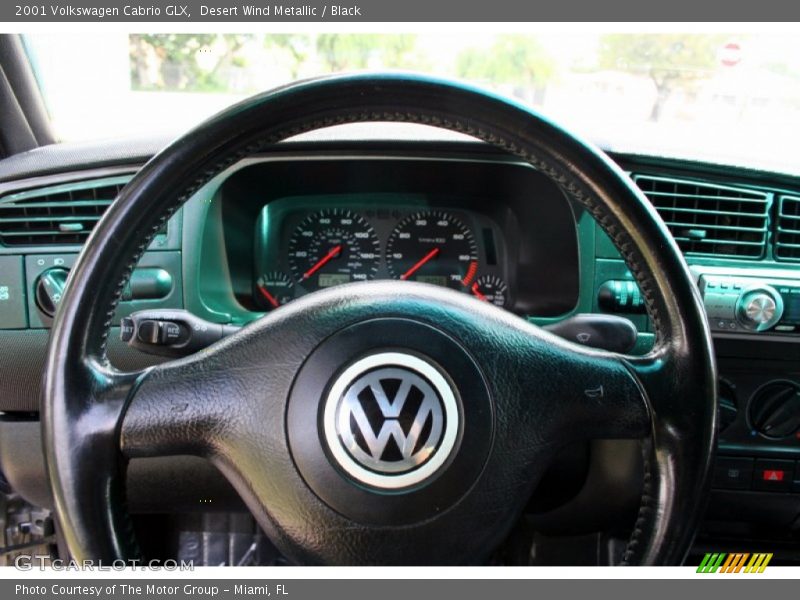 Desert Wind Metallic / Black 2001 Volkswagen Cabrio GLX