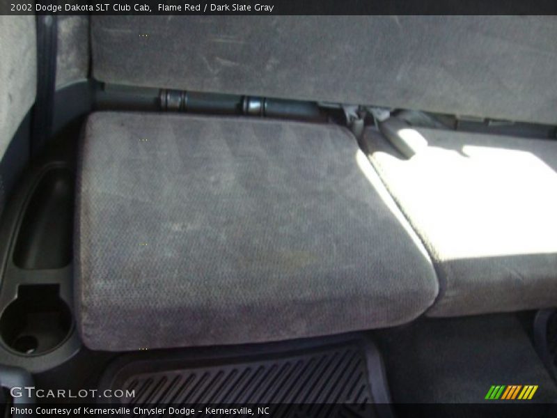 Flame Red / Dark Slate Gray 2002 Dodge Dakota SLT Club Cab
