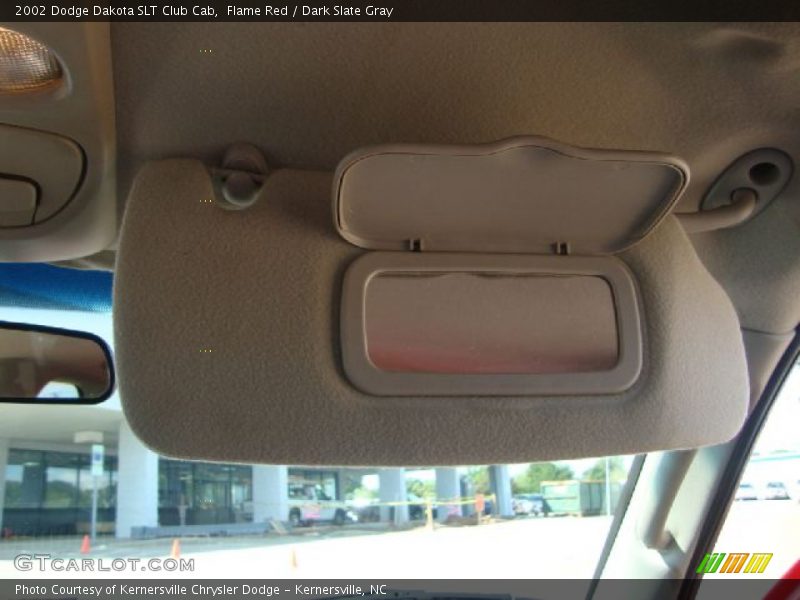 Flame Red / Dark Slate Gray 2002 Dodge Dakota SLT Club Cab