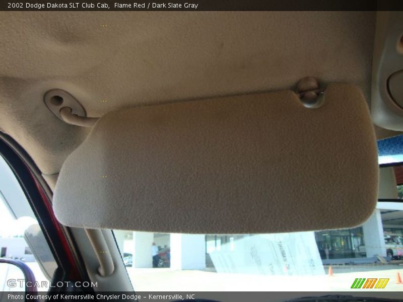 Flame Red / Dark Slate Gray 2002 Dodge Dakota SLT Club Cab