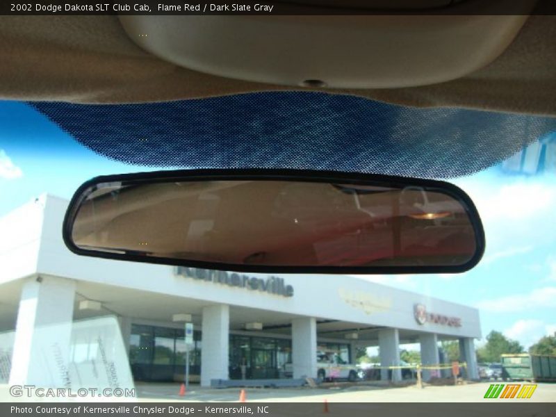 Flame Red / Dark Slate Gray 2002 Dodge Dakota SLT Club Cab
