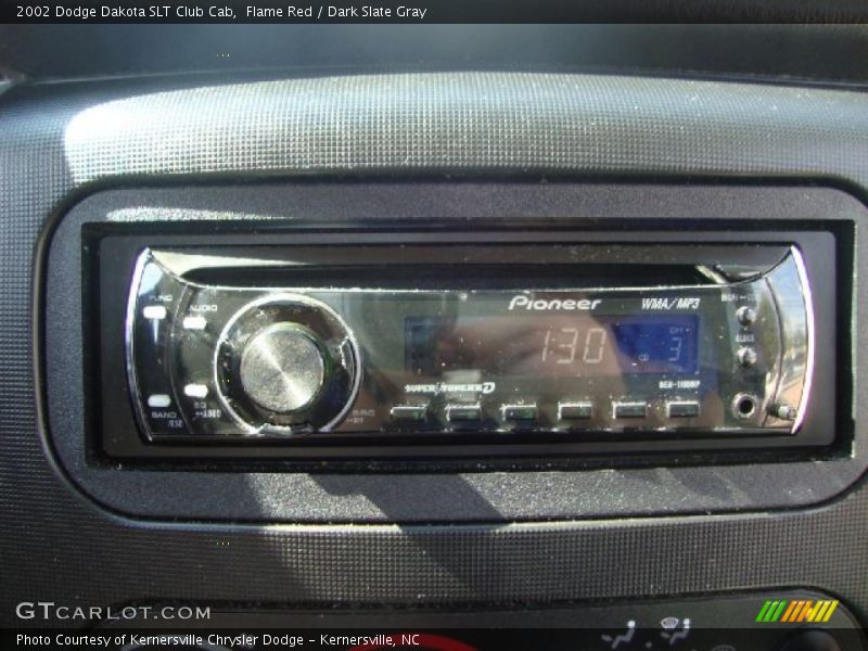 Flame Red / Dark Slate Gray 2002 Dodge Dakota SLT Club Cab