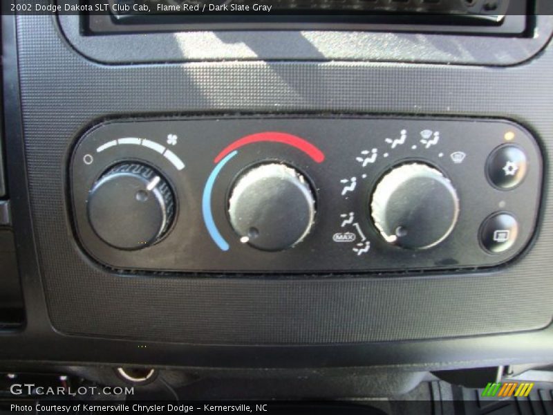 Controls of 2002 Dakota SLT Club Cab