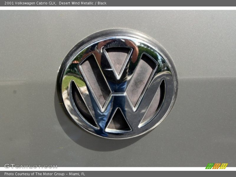 Desert Wind Metallic / Black 2001 Volkswagen Cabrio GLX