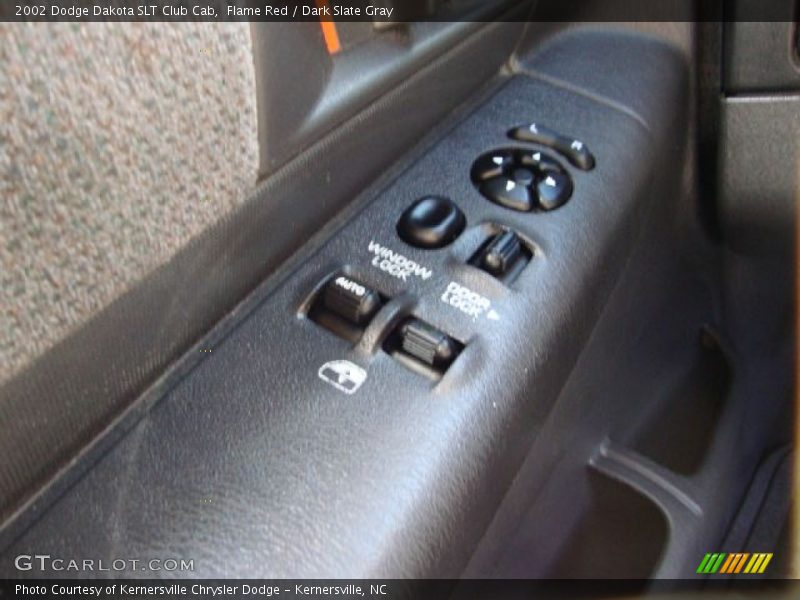 Flame Red / Dark Slate Gray 2002 Dodge Dakota SLT Club Cab