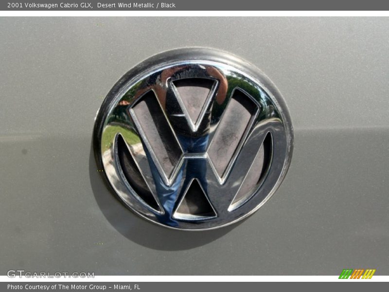 Desert Wind Metallic / Black 2001 Volkswagen Cabrio GLX