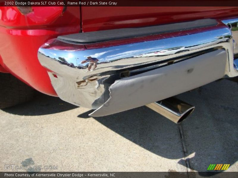 Flame Red / Dark Slate Gray 2002 Dodge Dakota SLT Club Cab